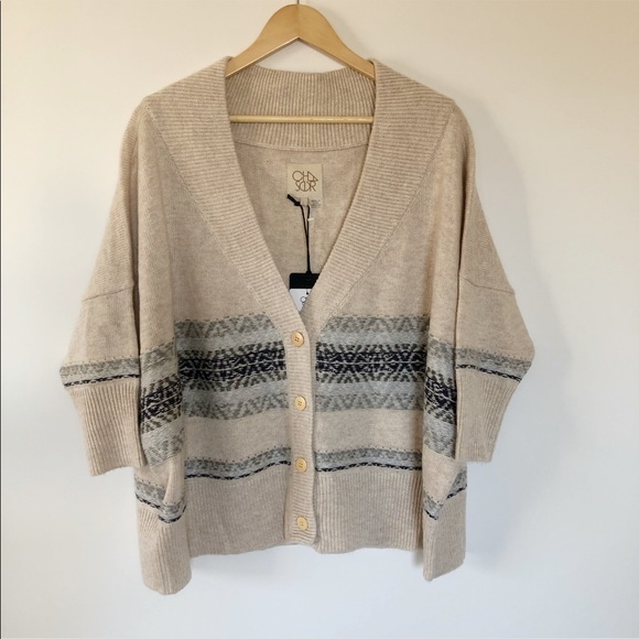 NWT Chaser Knit Grandpa Oversized Cardigan L - Picture 4 of 14